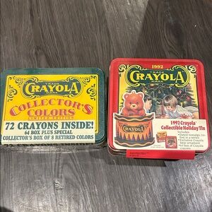 Crayola Limited Edition Collector's Tins